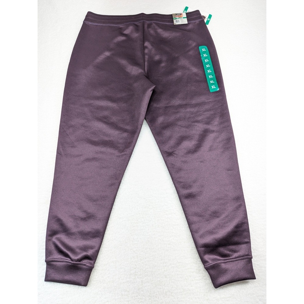 WOMEN 32 Degrees Heat Tech H Purple‎ Fleece Jogger Pants XL - Picture 2 of 11